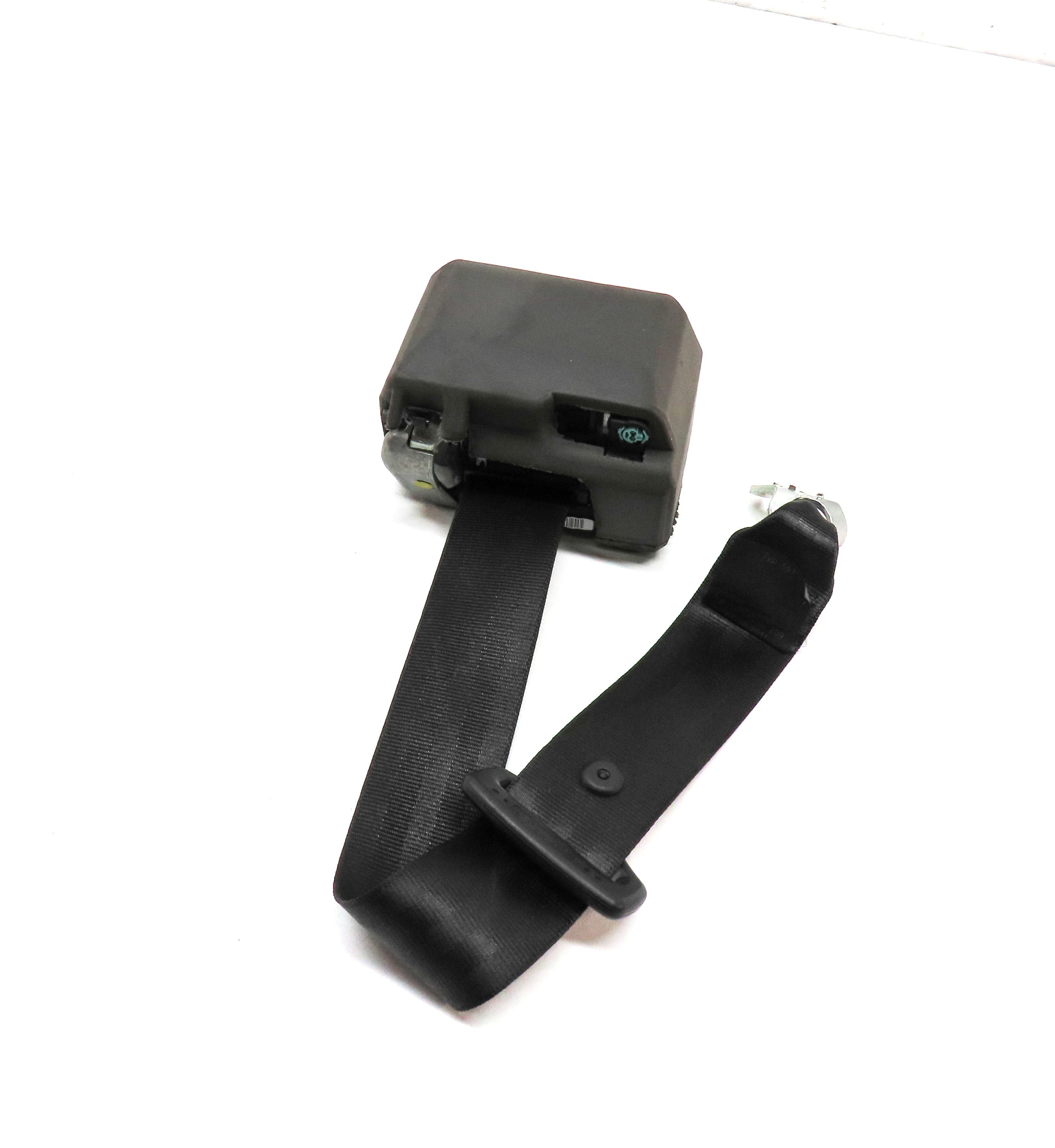 2012 AUDI S4 (B8 8K) REAR LEFT SEAT SEATBELT RETRACTOR (BLACK) — exact item pictured